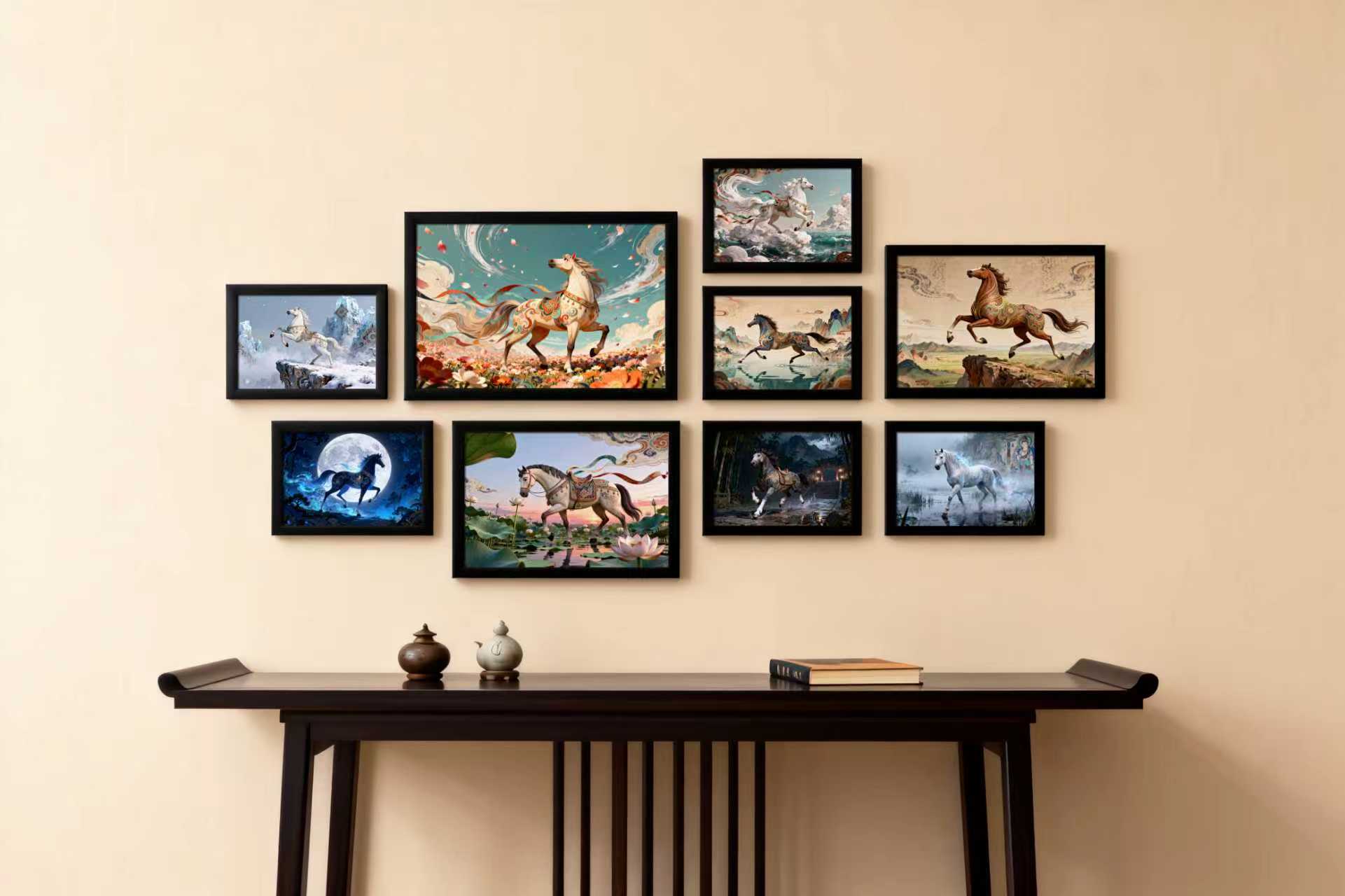 八骏马智能AR照片墙